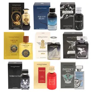 House of Morais Men's Creator Package 5 - Perfume Set of Closure(HM035), Virtuse Verve(HM023), Aquatic Bleu(HM040), Imperium Veil(HM026), Instinct Gold(HM039), Vero Luxe(HM033), Mustale(HM029), Splendorous(HM001), Instinct Aqua(HM004) Natural Spray 100Ml