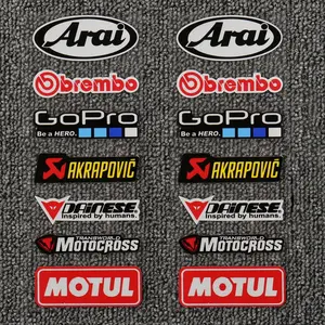 Cool Gradient Reflective Stickers, Motorcycle Riding Special Stickers, Event Theme Trendy Decals, Stylish Customization Accessories, Adhesive Decals