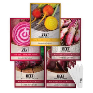 Beet Seeds For Planting | 5 Variety Pack Home Planting seed  starter  kit growing  kit