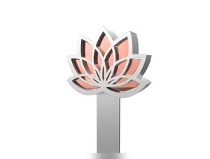 Metalmorphose 3D LOTUS FLOWER BOOKMARK