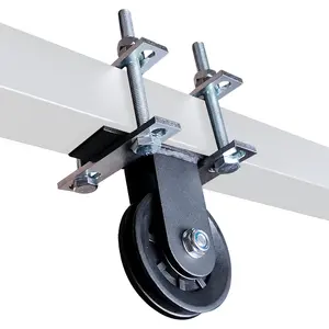 Power Rack Pulley Attachment, LAT Pulldown Machine -  & Weight Dual Pulley System for  Gym Strength , Power Racks