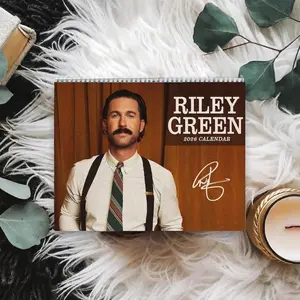 Riley Green 2026 Wall Calendar, Riley Green Fan Gift for Fan Merchandise, Riley Green Celebrity Merchandise, Riley Green Unique