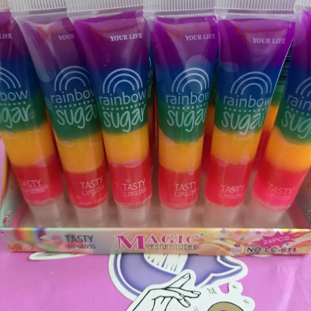 Rainbow Sugar Tasty lip glos