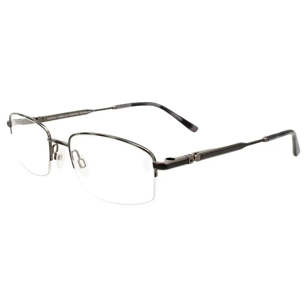 EASYCLIP EC566 Eyeglasses 020 Tortoise Black & Grey 55mm