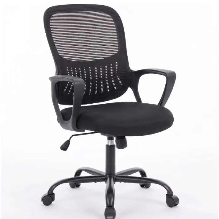 Alvantor 30" Tall Office Chair with Adjustable Footrest, Ergonomic Drafting Chair for Standing Desk, Black/Gray/Pink