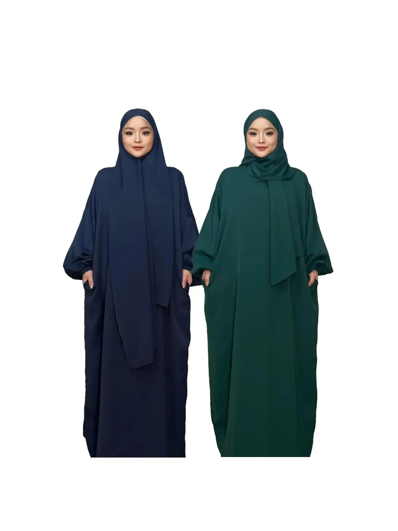 Royal Blue*1 pc+Dark Green*1 pc