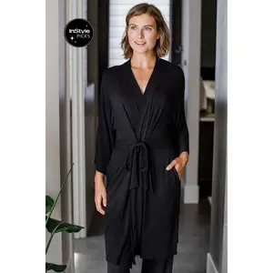 Kendra Kimono Bamboo Sweater Robe