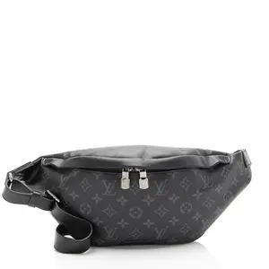 Pre-owned Louis Vuitton Leather Belt Bags Monogram Eclipse Discovery MM Bumbag