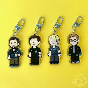 The Pitt Acrylic Keychain | Robby Langdon Dana Mel