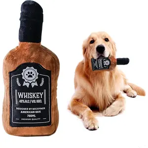 Plush  , Squeaker Funny Cute Claw Toys, 10.6" Brown 1 Pack Bark Box   Toys, Puppies  Gifts for Birthday