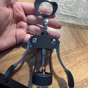 Premium Manual Bottle Opener, Durable Stainless Steel Wine Accessory