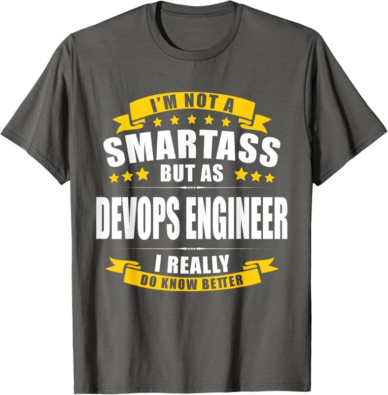 DevOps Engineer - Funny Personalized Gift T-Shirt 4