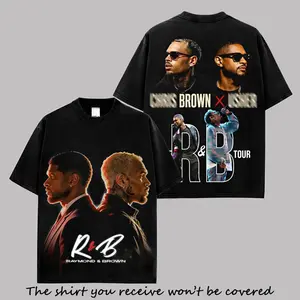 The R&B Tour 2026 Raymond & Brown Premium Cotton T-Shirt , Raymond & Brown Fans, R&B Music Duo Graphic Tee, Urban Hip Hop Soul Streetwear Shirt, Concert Tour Merch, Gift for R&B Fans, Vintage Music Tee