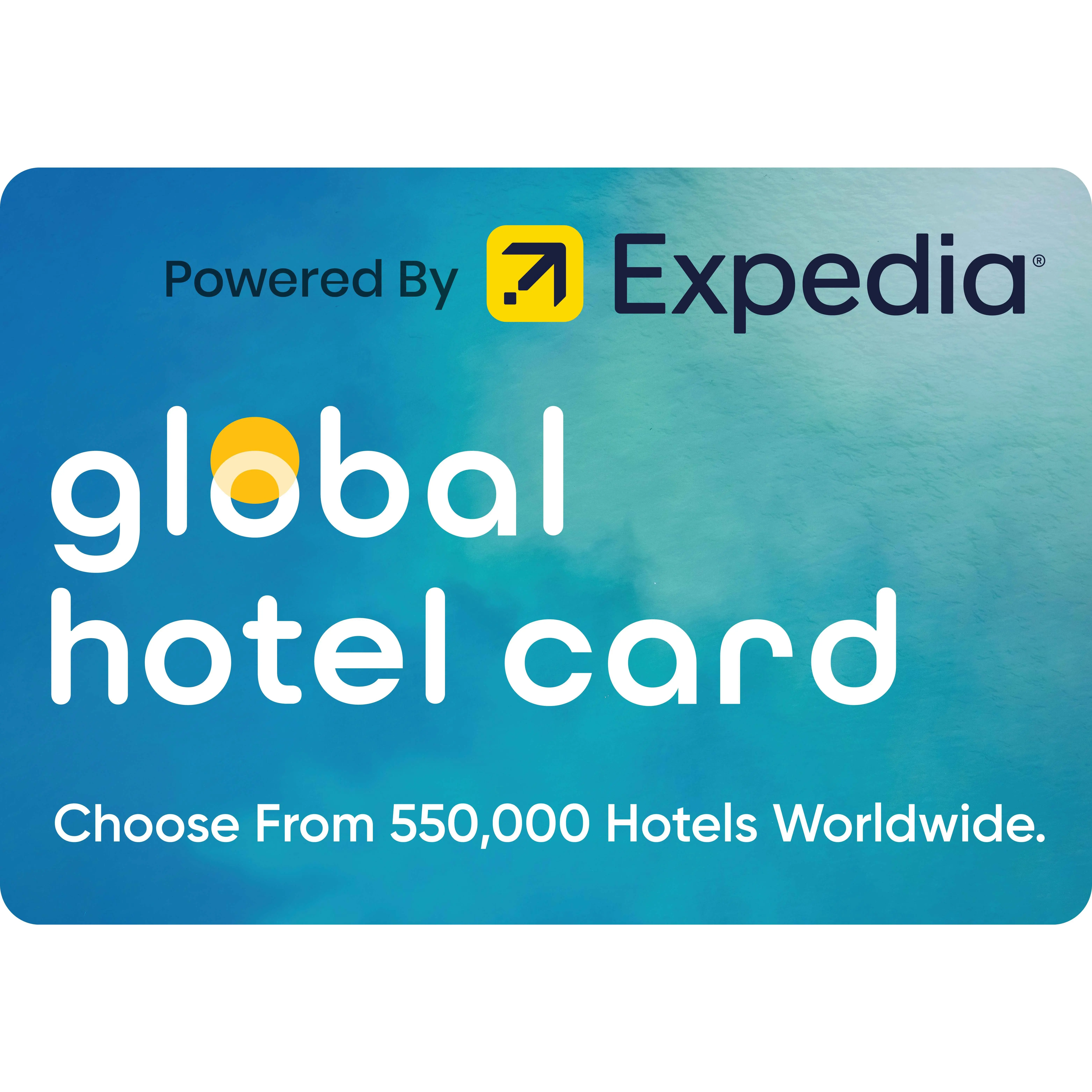 Global Hotel Card by Expedia eGift Card | Book Hotels Worldwide