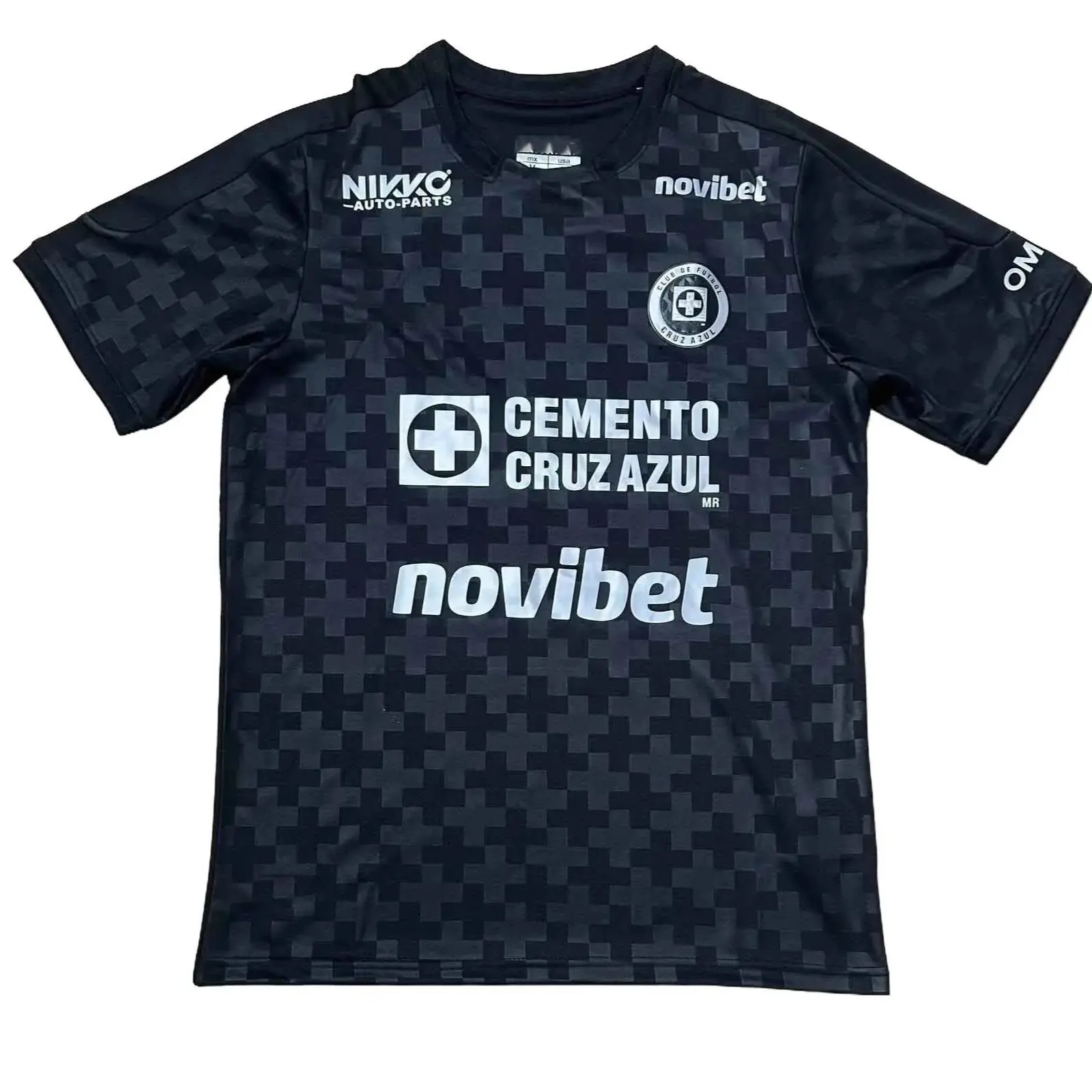 soccerjersey25-26 Mexican Leaque BlueCross Second Away Game Black FootbalJersey