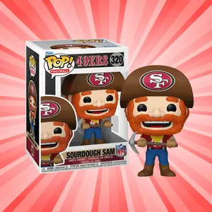 Funko Pop! NFL San Francisco 49ers Sourdough Sam #320