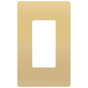 Enerlites - SI8831-GD Gold 1-Gang Screwless Wall Plate
