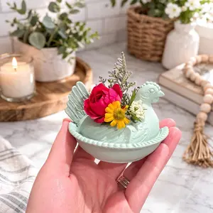 Hen on a Nest Magnet