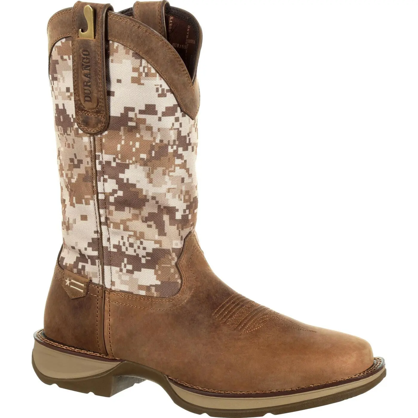 Durango Men's Rebel Desert Camo Pull-On Western Boots (DDB0166)