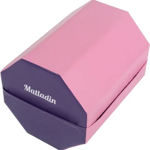 Matladin Reinforced Waterproof EPE Foam Gymnastics Octagon (24"x26") - PVC Home Gym Mat, Durable Skill Shape Tumbling Backbend Trainer, Floor & Martial Arts Exercise Mats for Preschool Kids (TikTokShopBlackFriday)