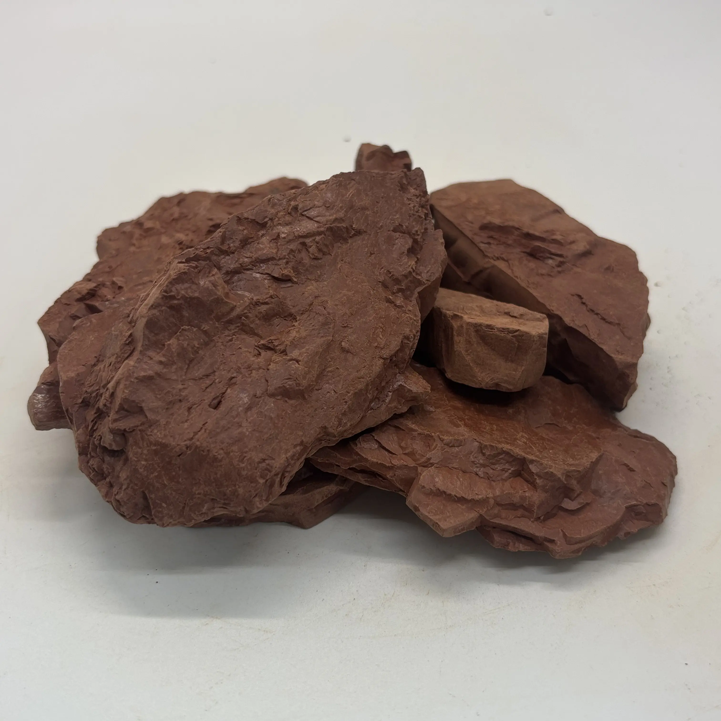 200g-7oz Cosmetic Grade Narat Red Kaolin Clay Chunks, 100% All Natural Edible Raw Clay Blocks, Fragrance-Free, No Artificial Additives (for Home Improvement Garden Soil Use), Free From Fragrances