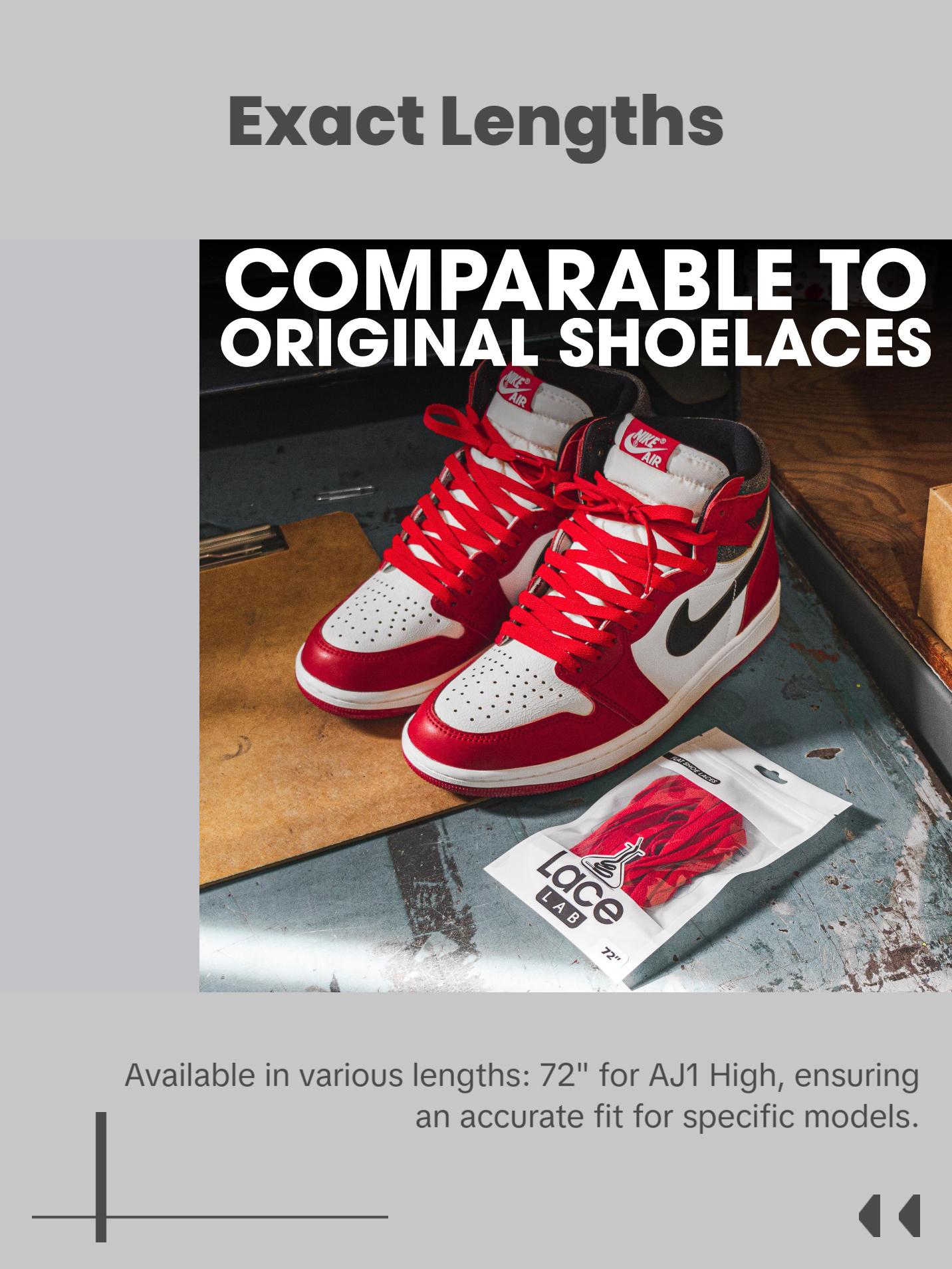 Royal Blue Jordan 1 Replacement Shoelaces