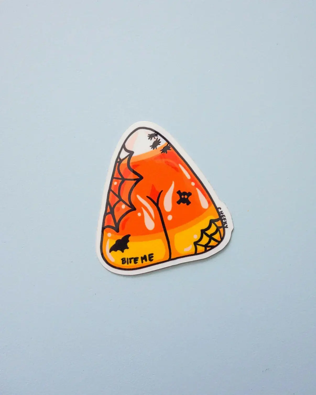 Candy Corn Vinyl Sticker