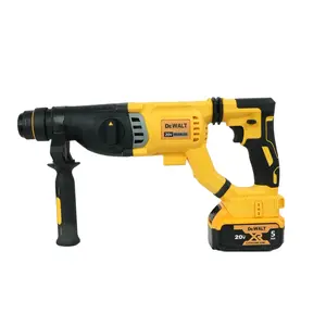 Dewalt DCH263 20V Brushless Cordless Rotary Hammer Drill For Concrete Wood Metal Drilling With Battery And Charger professional power tool indoor use