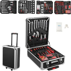 800-Piece Tool Kit, Mechanic's Socket Tool Set with Case, Socket Wrenches & Complete Hand Tools, Portable Complete Repair Tools Box for Home and Car