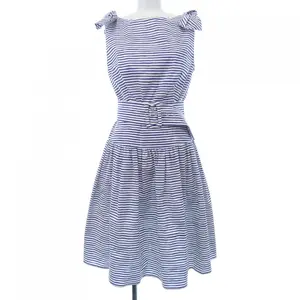 Pre-owned PRADA Cotton Small Leather Goods Dress