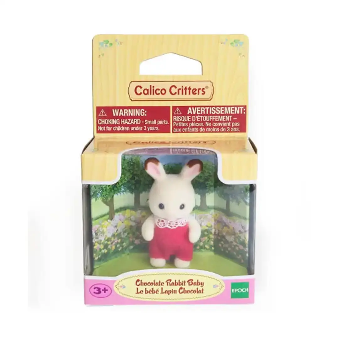 Calico Critters Chocolate Rabbit Baby