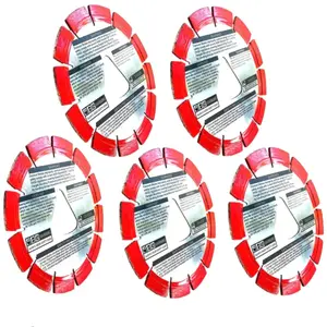 5pk 6" soff-Cut Green Concrete Early Entry Cutting Diamond Blade Compatible with Husqvarna Red Item 542777007 Blade XL6-3000