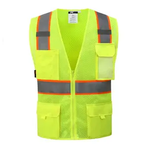 Yellow safety Vest Mesh Yellow safety Vest Mesh