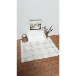 Farmhouse Plaid Rug