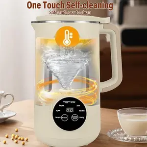 Soybean Milk Machine Small Household Soymilk Maker 110V Portable Automatic Blender Fruit Wall Breaker Blender Kitchen Mini Soybean Milk Maker Soy Milk Maker Machine