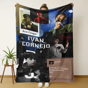 Ivan Cornejo Theme Blanket, Soft Warm Nap Blanket for Home Office Travel Dormitory, Perfect for Air-Conditioned Rooms