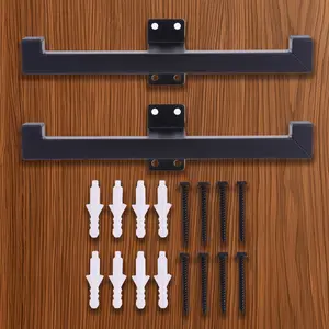 2-Pack Heavy-Duty Metal Tool Hanger, 250lbs Load Capacity Hangable Wall Mount Stand for Backpack Blowers, Chainsaws & Leaf Lawn Care Accessories, Space-Saving Garage Storage Organizer