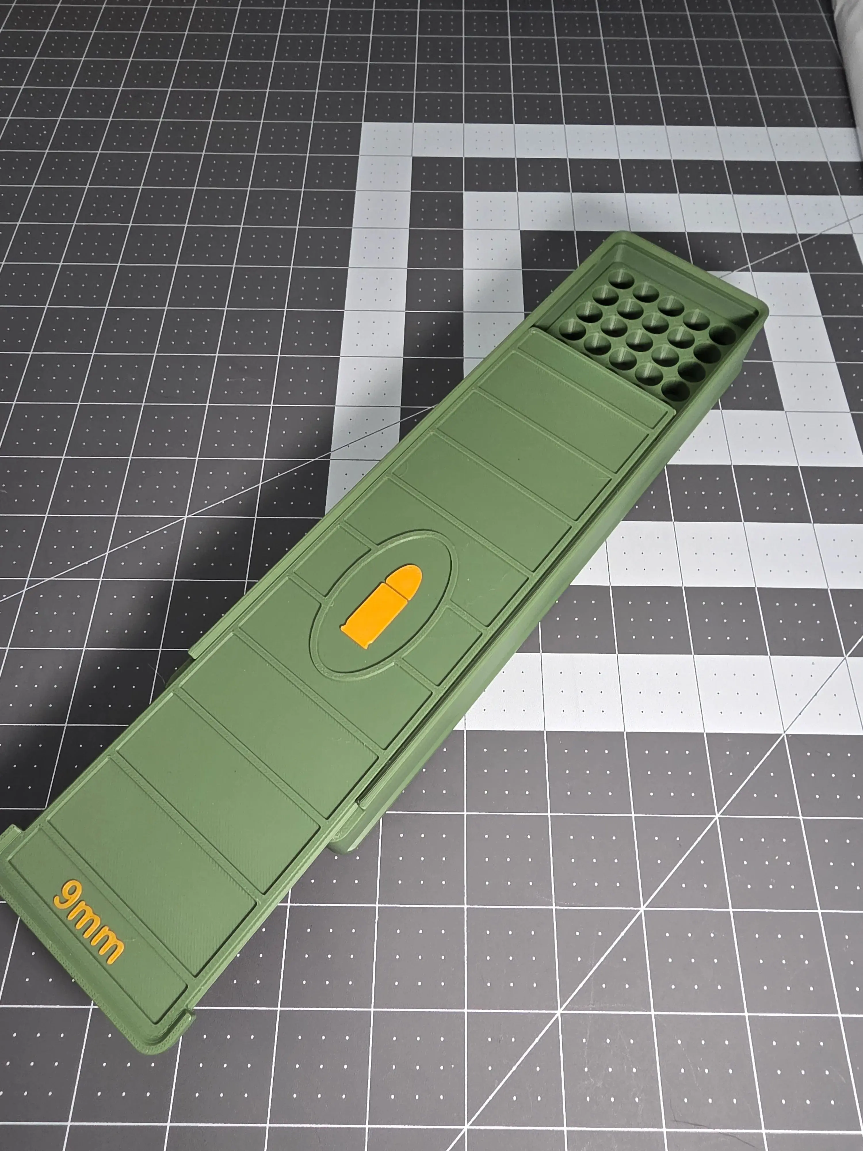 9mm Ammo Storage Box – 100 Round Snap-Lock Case