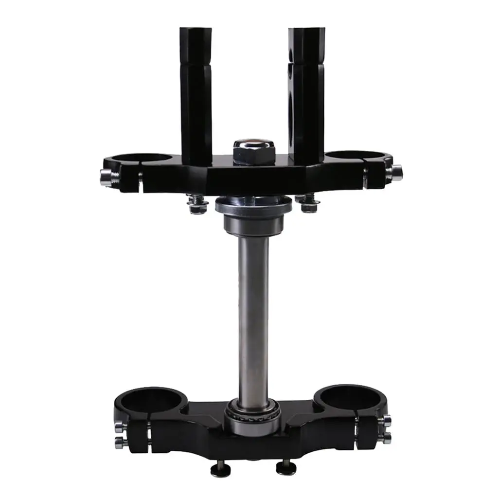 45/48mm Front Fork Triple Tree Clamp Upside Down 7/8'' 22mm Handlebar Riser Clamps Kit for Dirt Pit Trail Pocket Monkey Bike Taotao Apollo SSR CRF KXL RFZ SunL 50cc 70cc 90cc 110cc 125cc 140cc 150cc