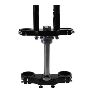 45/48mm Front Fork Triple Tree Clamp Upside Down 7/8'' 22mm Handlebar Riser Clamps Kit for Dirt Pit Trail Pocket Monkey Bike Taotao Apollo SSR CRF KXL RFZ SunL 50cc 70cc 90cc 110cc 125cc 140cc 150cc