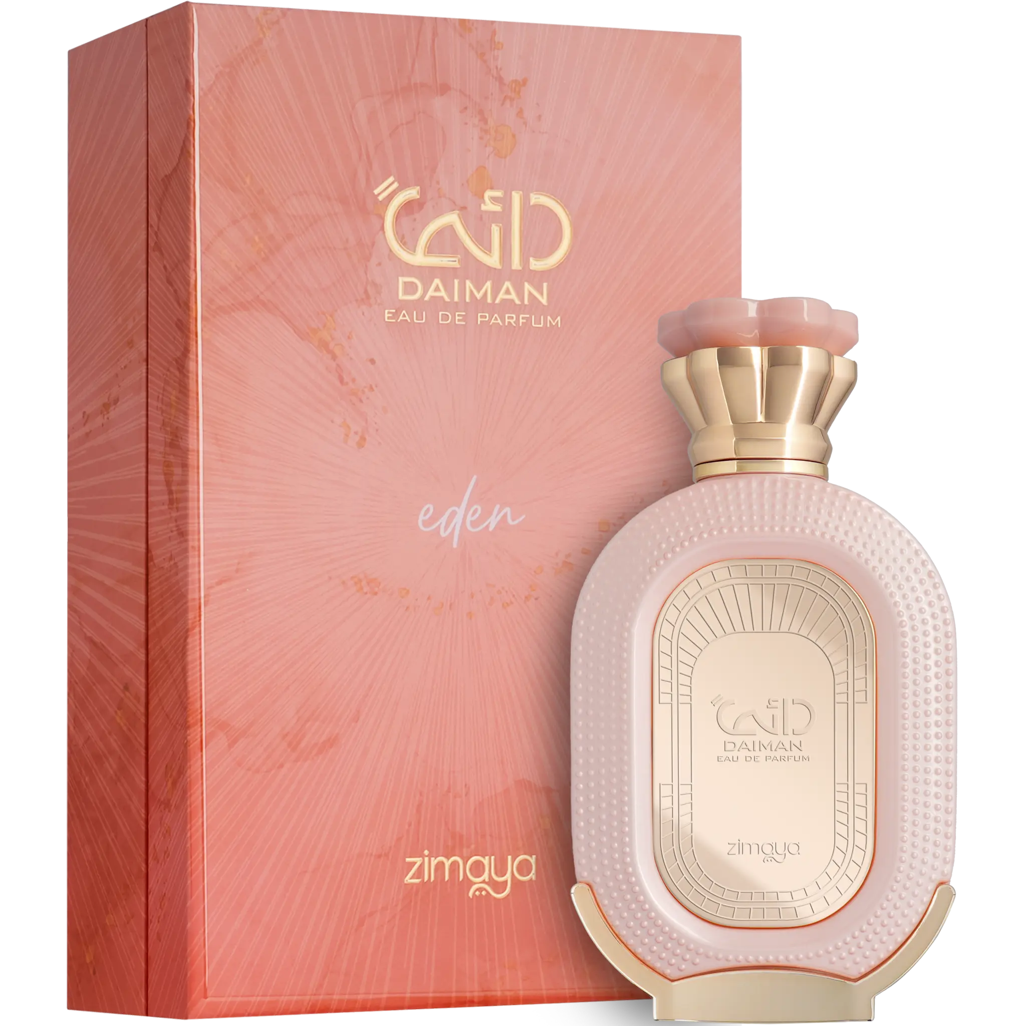 Zimaya Daiman Eden Pour Femme Eau de Parfum – Elegant Floral Amber