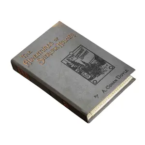 Sherlock Holmes Book Wallet, Keep Your Cards and Cash Safe and Stylishly Bookish, Book Lover's Favorite, Bookworm Gifts
