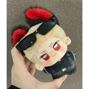 2026 new 10cm Resident Leon Scott Kennedy Chris Redfield Albert Wesker Plushie Anime Evil Figure Plush Cosplay Doll Toys Plush Pendants