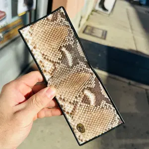 Cartera para caballero piton