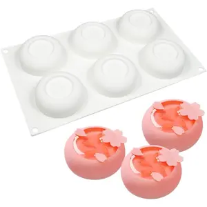 Succulent Molds Chocolate, Honeycomb Silicone Planter Mold for Baking Mousse Cake Cupcakes Pudding Candy