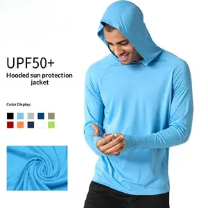 BIGWIG Men's Hooded T-Shirt — UPF 50+ Outdoor Long-Sleeve Hooded Top, Quick-Drying & Lightweight Sun Protection Shirt, UV-Resistant Fishing Shirt, Casual Quick-Dry Athletic Top Seamless Low Waist Scrunch Bum Shorts Camo Mesh Hunting Gym hoodies sportswear