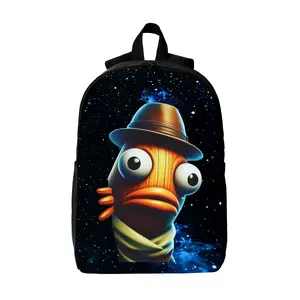 Funny Tungtungtung Lightweight Travel Backpack Laptop Bag Fashion Casual Daypack For School Work