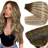 #3-8-22 Cool Brown Balayage Light Brown Highlight