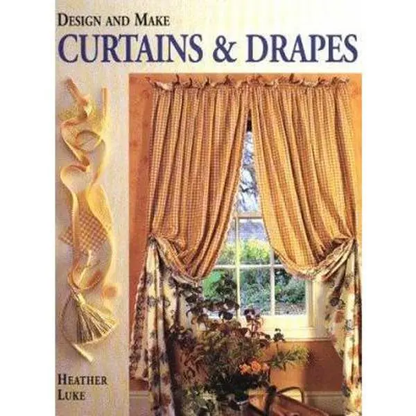 USED Book - Design & Make Curtains & Drapes by Heather Luke (Hardcover) - english