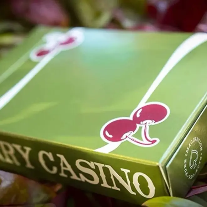 MJM Cherry Casino Fremonts (Sahara Green) Playing Cards by Pure Imagination Projects